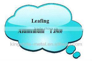 2014 Shan Dong leafing aluminum paste for industrial paints