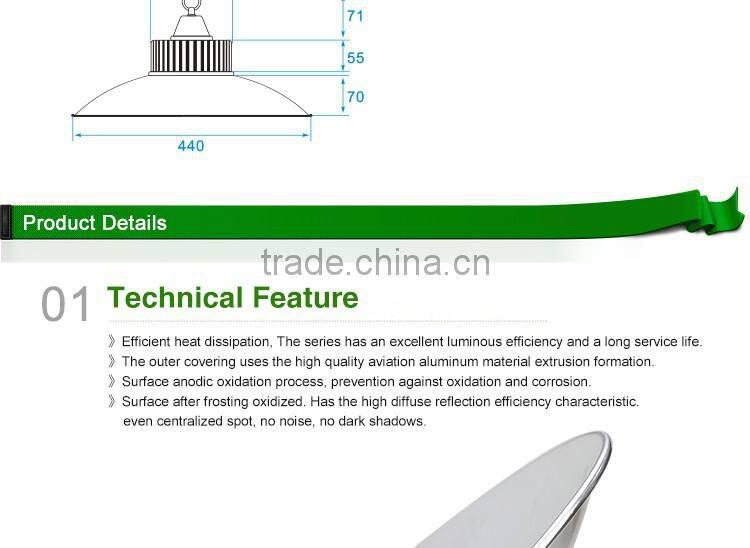 commercial round led high bay low bay lighting fixtures