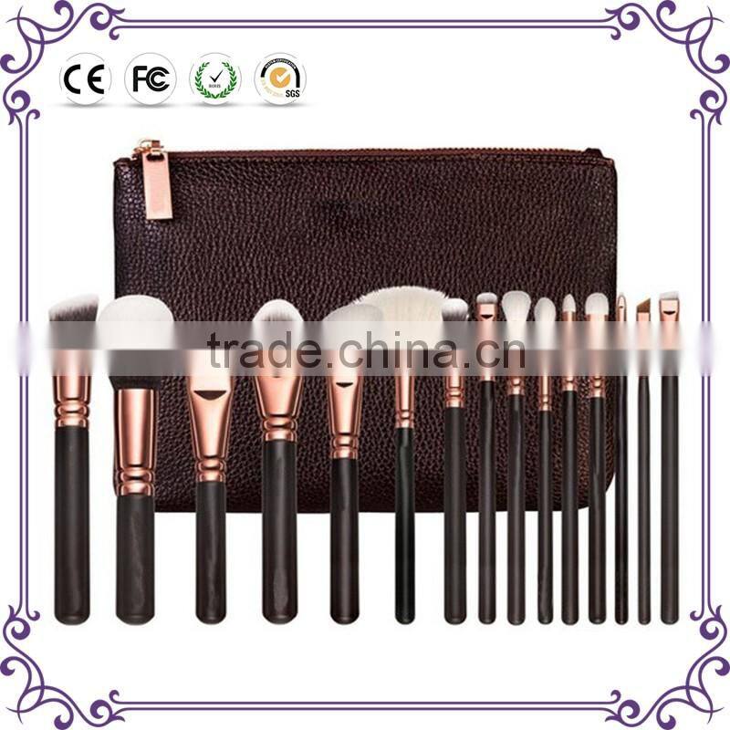 10pcs Pro Makeup Brushes Set Oval Tooth Brush Shape Cream Power Cosmetic Puff Power Make Up Toothbrush Beauty Tools Gold Silver