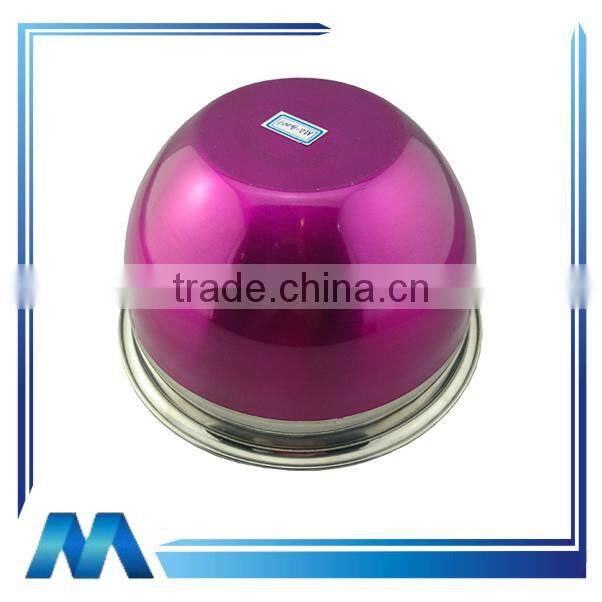 high quality mixing stainless steel salad bowl