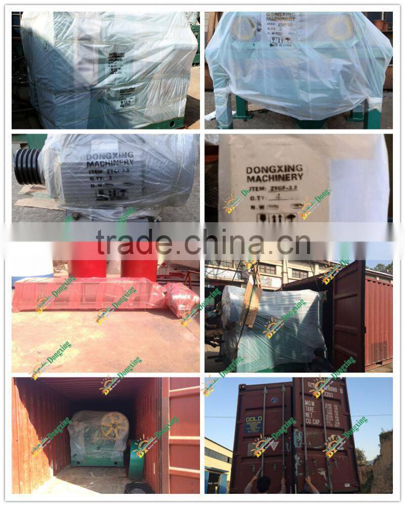 double rollers pressure coal ball briquette machine price