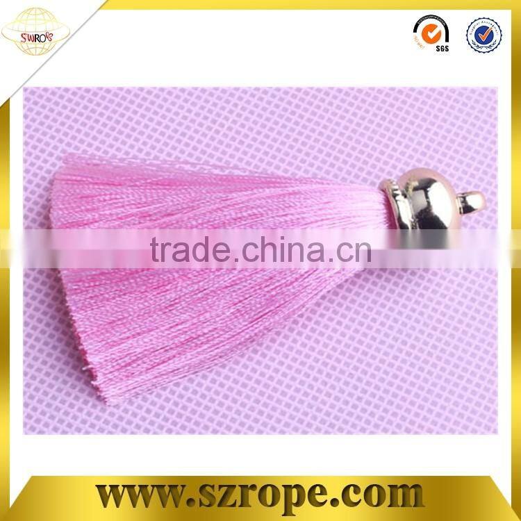 Silk tassel for key decoration