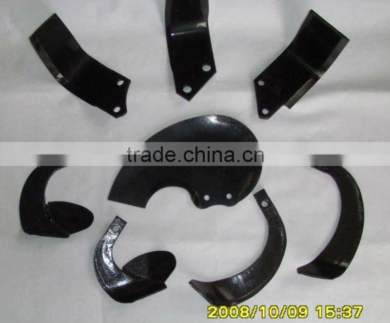 rotary tiller blade, tractor parts, s-tine, spring tine, tine harrow, mower blade, plow point,cultivator shovel plow