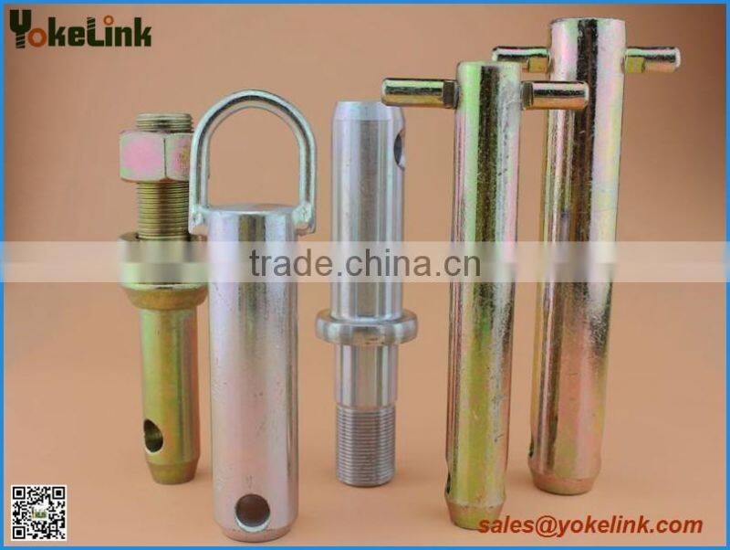 Clevis roll pin for tractor accessories