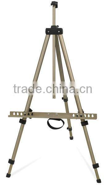 golden aluminum easel