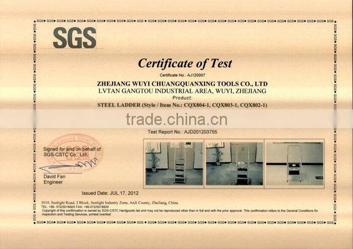 extendable aluminium ladder for construction tool