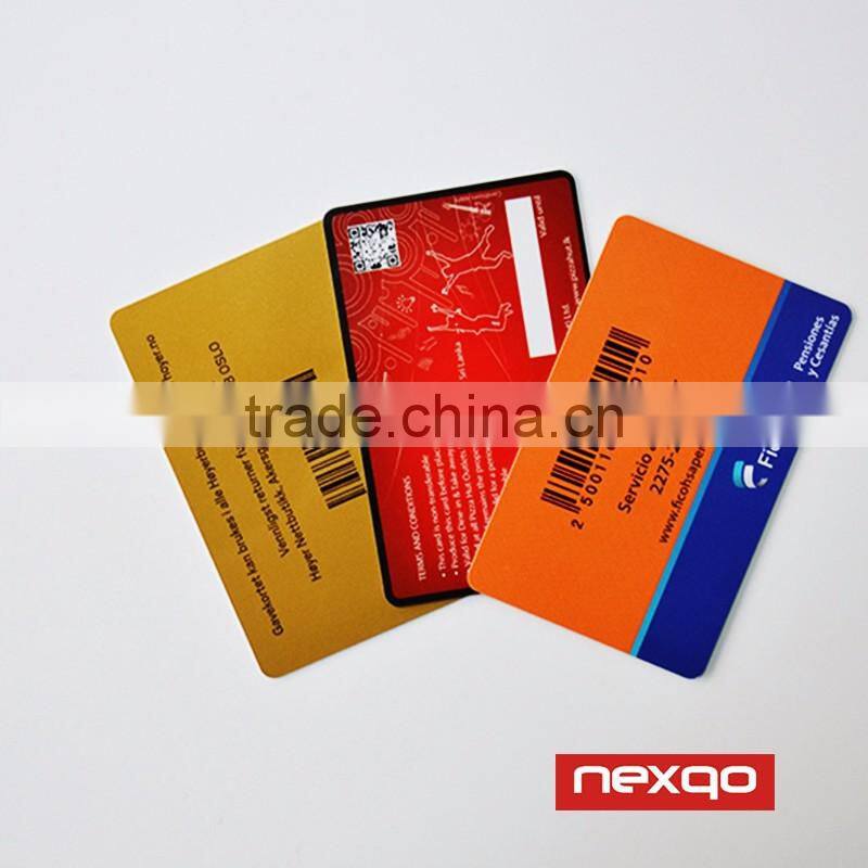 New design PVC plastic gym membership card price