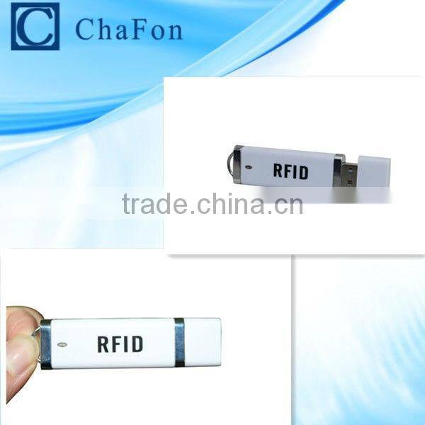 hf u-key mini rfid reader can support ISO14443A/ISO15693 protocol to read and write with free card for testing
