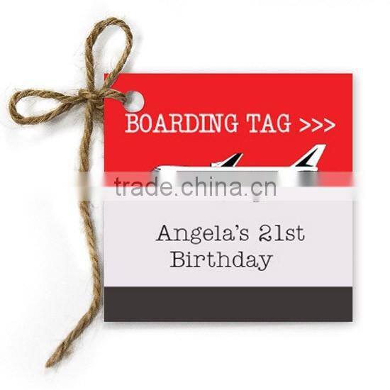 custom airline tags