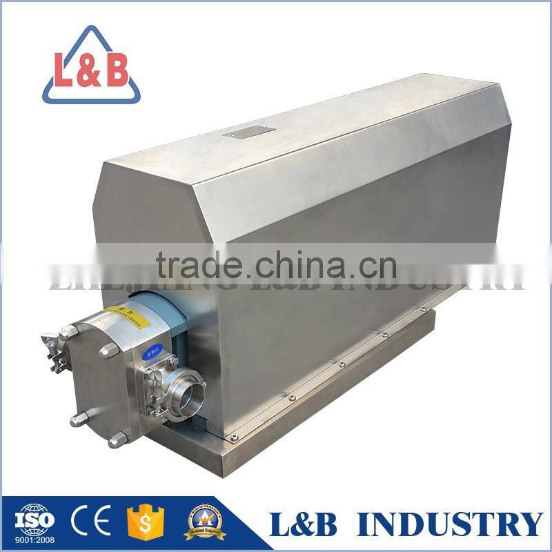 Stainless steel lobe pump/gear pump for cream/toothpaste