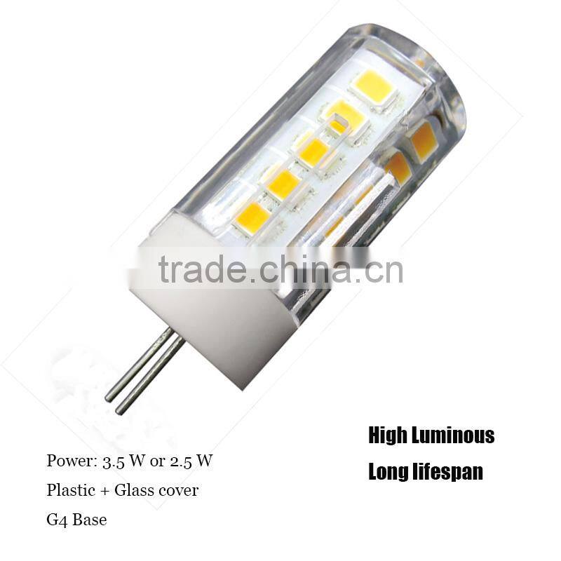 Hot selling Eco friendly CE ROHS G4 LED Bulb 12V 3.5W 2.5W
