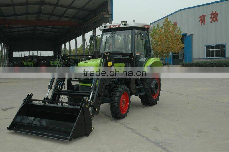 BOMR FIAT Gearbox diesel wheeled tractor (604 Front End loader)