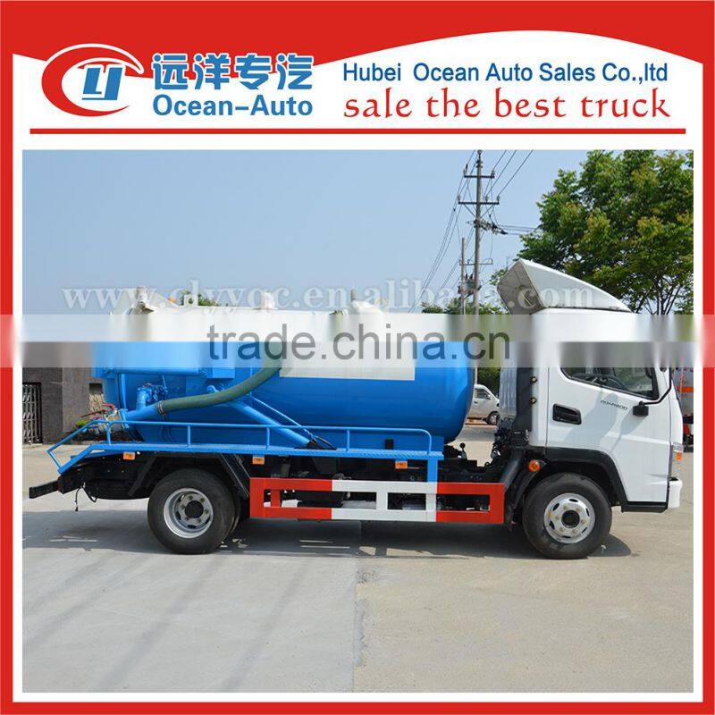 Karry 3cbm vacuum sewage suction tank truck for sale