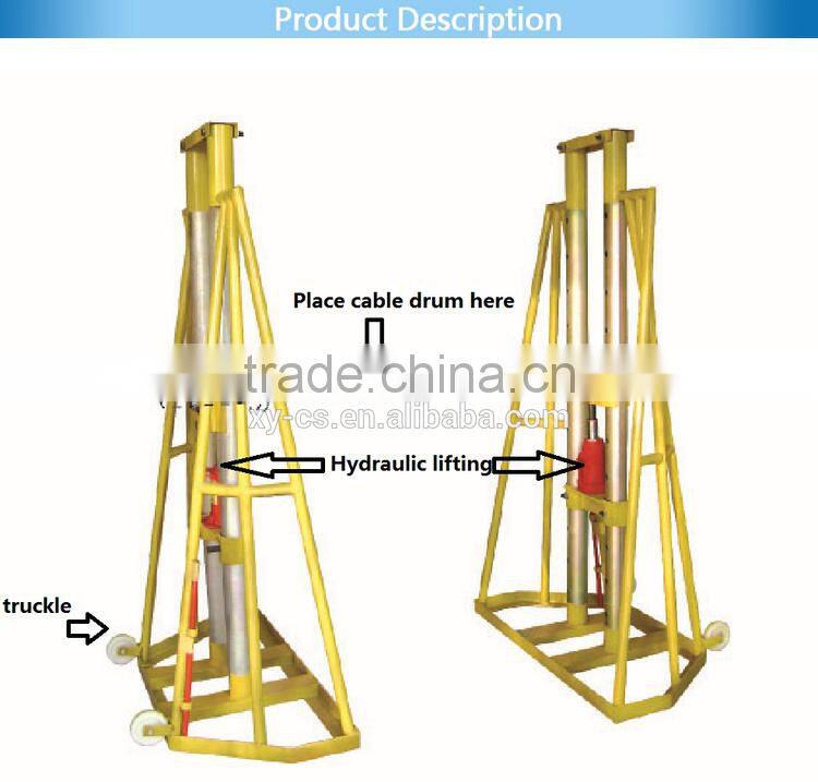 5 Ton/10 Ton Electrical Cable Stand/Cable Drum Jack