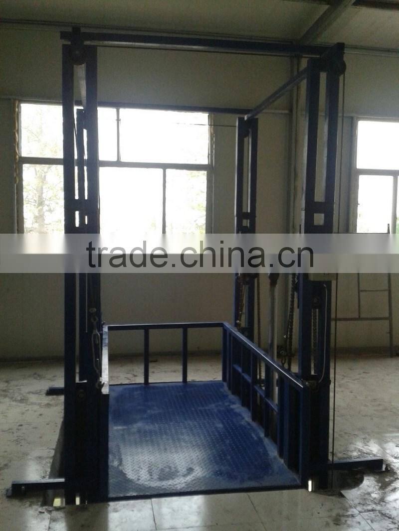 CE Approved Warehouse Cargo Elevator Lift For Sale