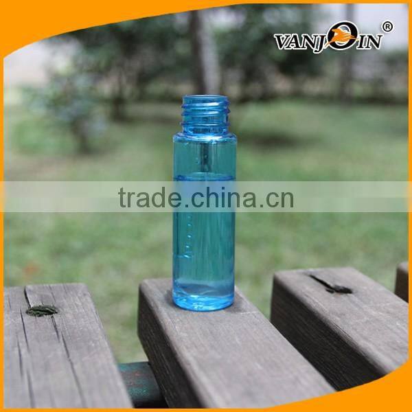 3 oz Clear Round Energy Shot Plastic Bottle PET