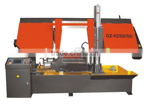 GZ4250 CNC Horizontal Metal Cutting Band Saw Machine