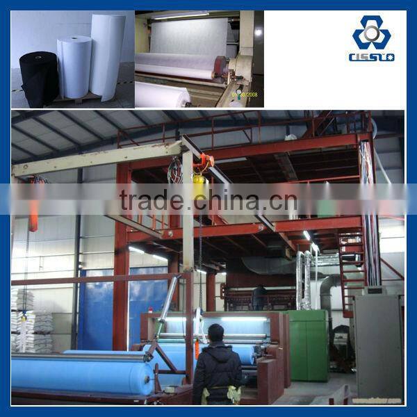 High speed nonwovens fabric production machine