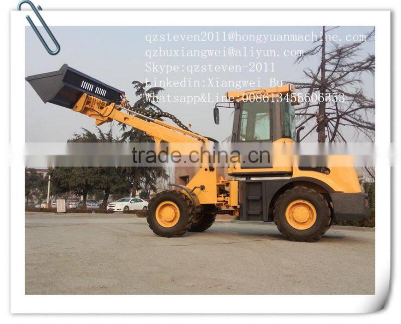 2016 hot sale 1.5ton telescopic loader HY1500 with CE certificate