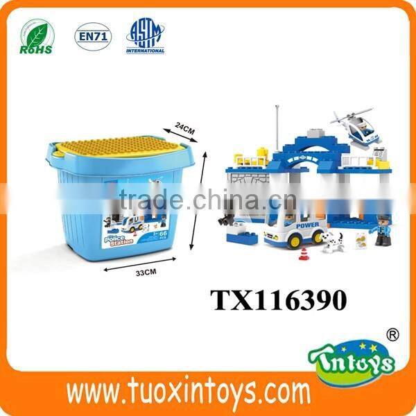 Educational Kids Toys City Fire Brigades Building Blocks