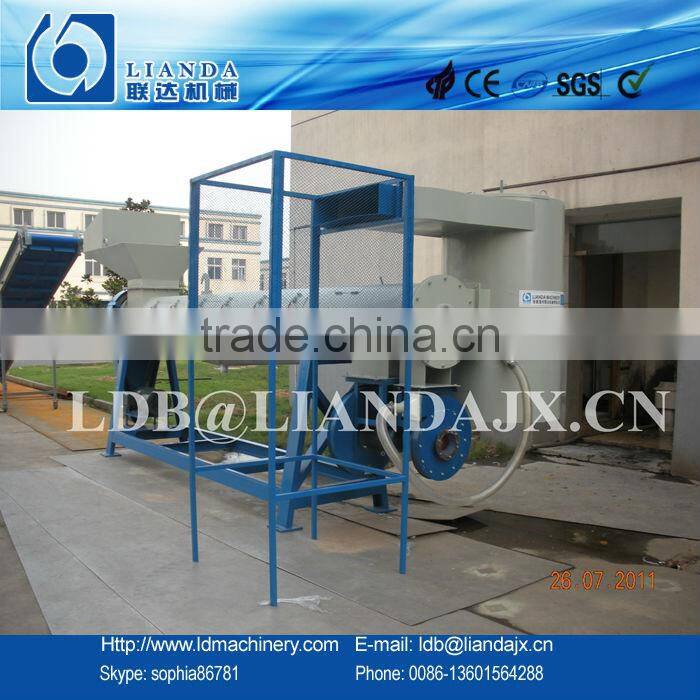 PET bottle caps and label remover