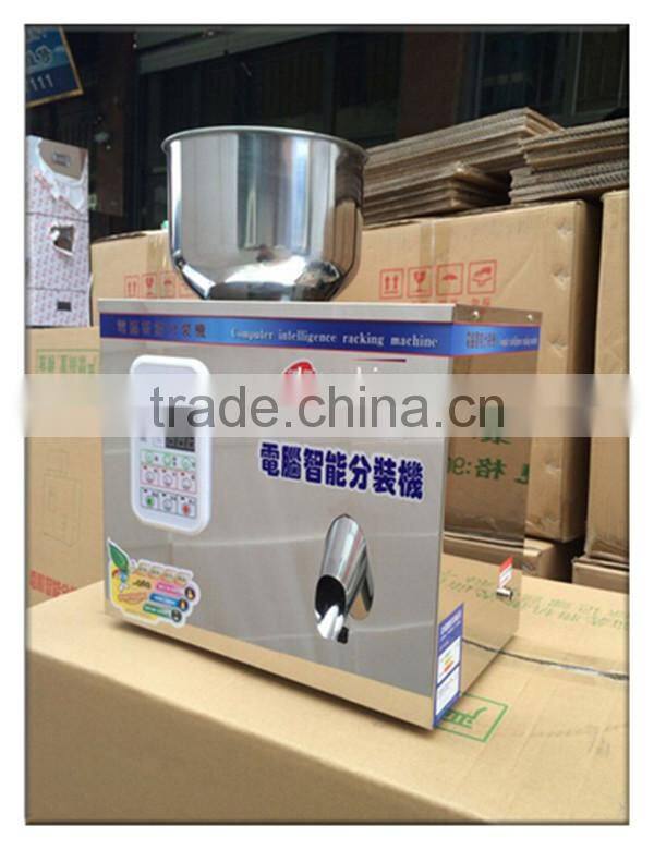 Automatic tea/powder weighing and packaging machine,grain medicine powder filling machine 1-25g