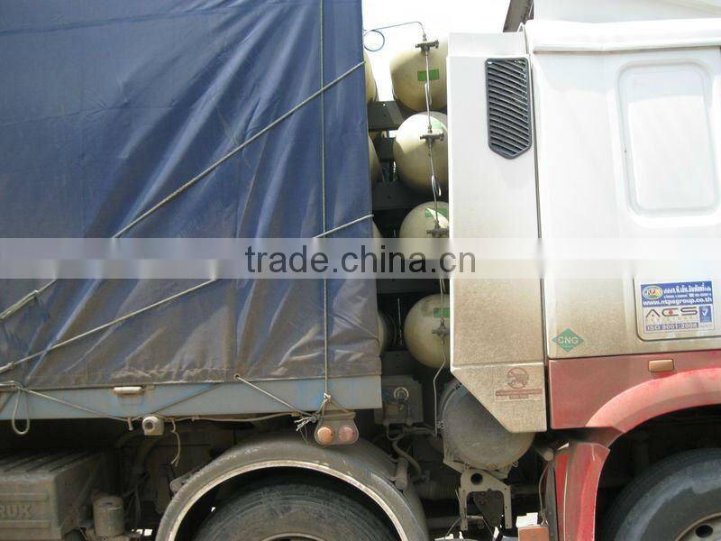 Sinotruk Howo CNG(LNG) tractor truck in Thailand