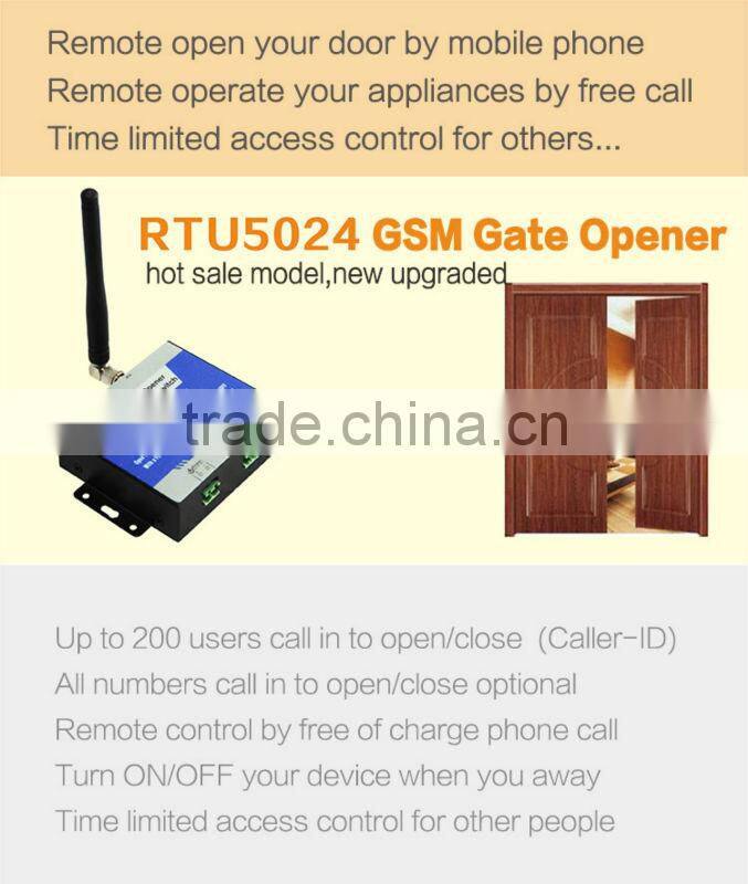 GSM SMS remote control Relay Switch RTU5024