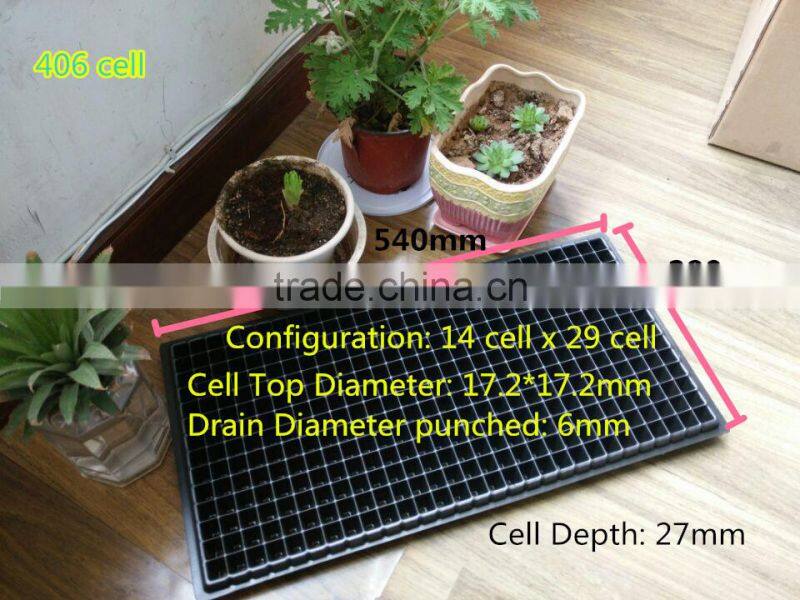 32 cell, 406 cell root trainer seed tray