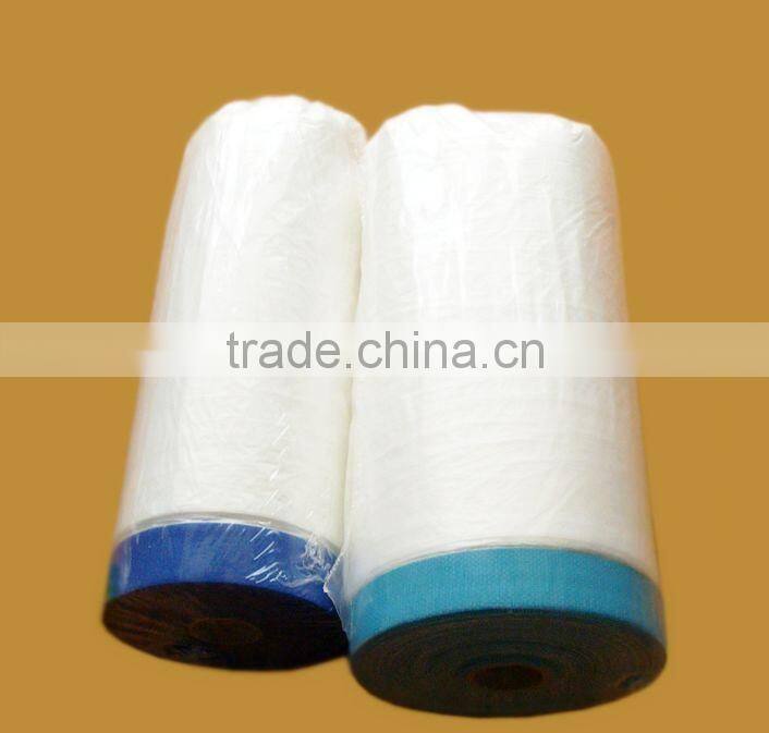 corona treatment pre-taped masking film