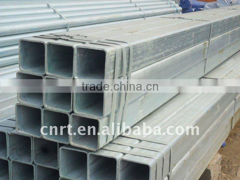 China pipe porn tube/ steel tube 8 manufacturer Pre-galvanized Square Steel Pipe