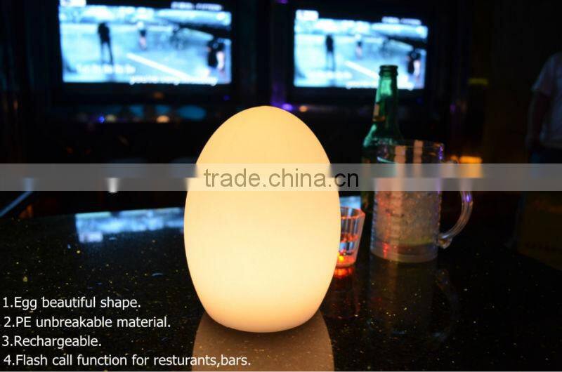 Transparent rechargeable Table Lamp
