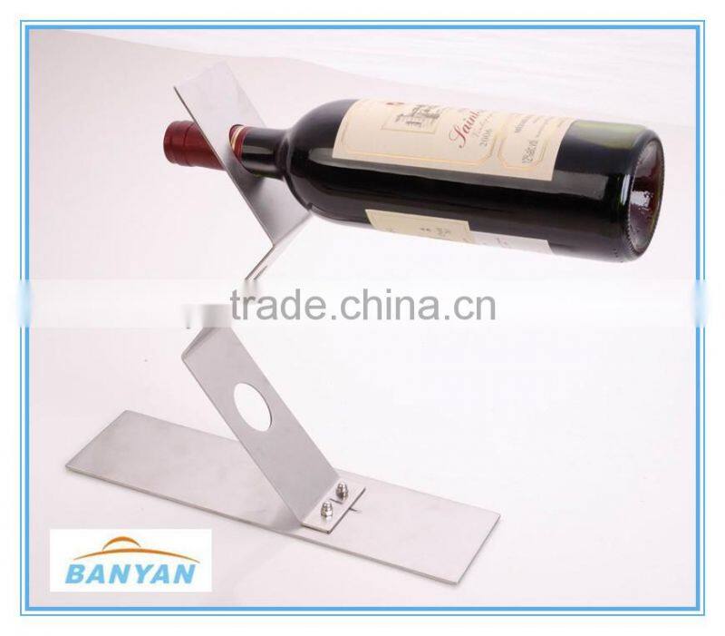 single bottle wine rack, metal wine rac