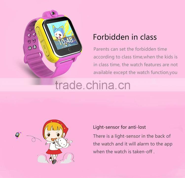 Q730 3G GPRS GPS Locator Tracker Anti-Lost Smartwatch Baby Watch With Camera