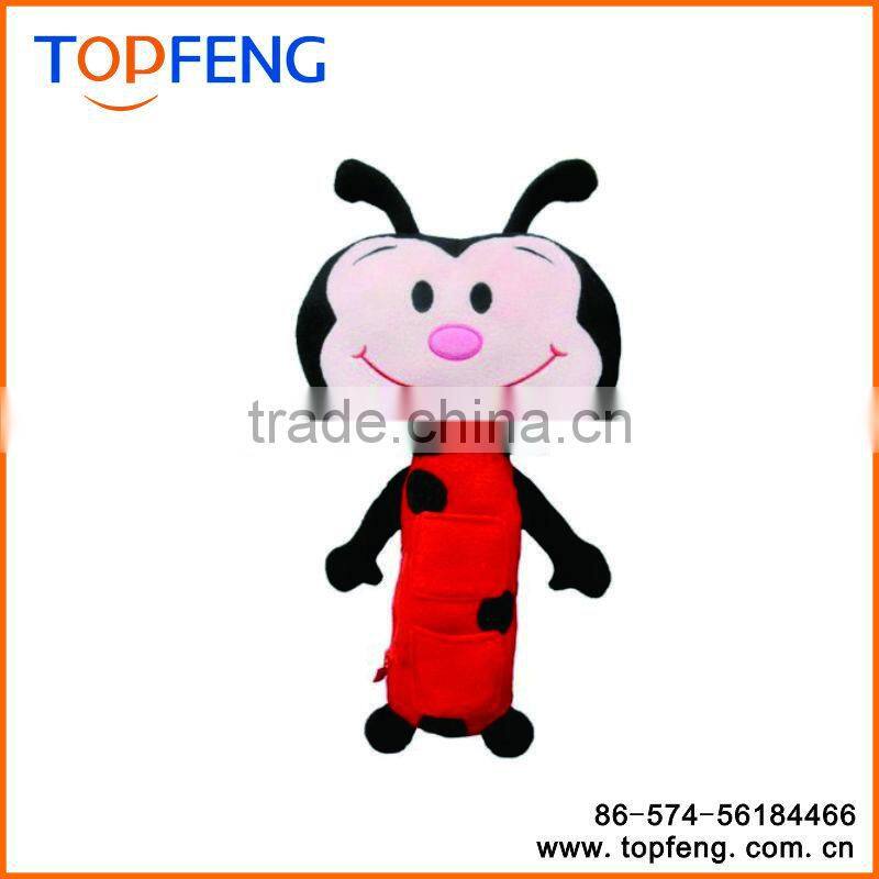 Seat Pets Red/Black Ladybug Car Seat Toy