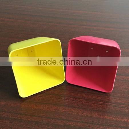 Anhui wholesale bamboo fiber square flower pot