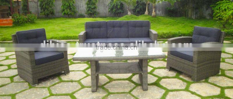 Outdoor PE Rattan Garden Sofa Set