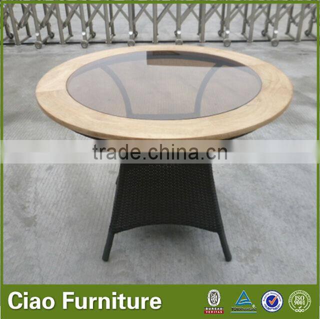 100% handmade used outdoor garden furniture rattan coffee table