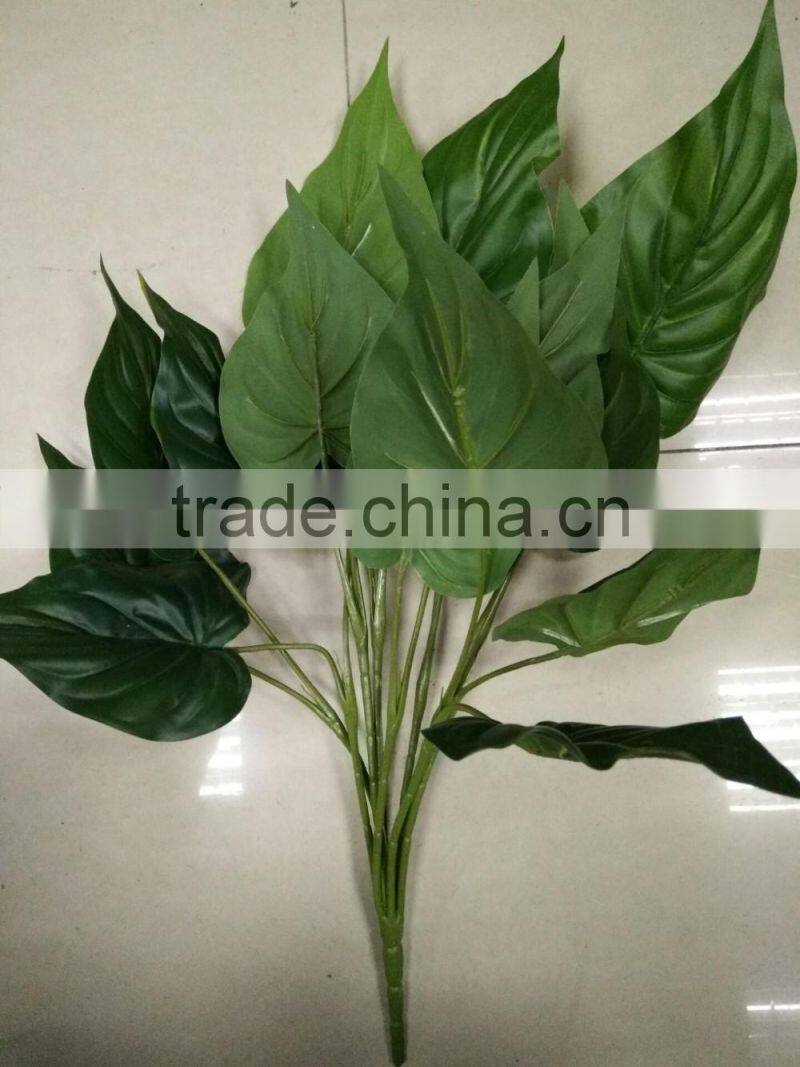Hot sale artificial big banyan tree green leaves