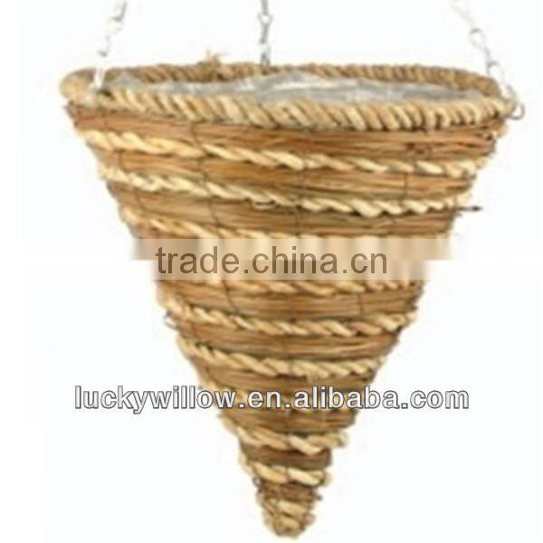 Direct supplier decorative wicker wall basket