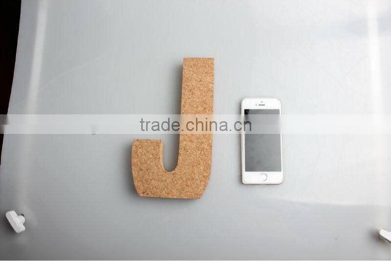 natural cork letter "A" OEM