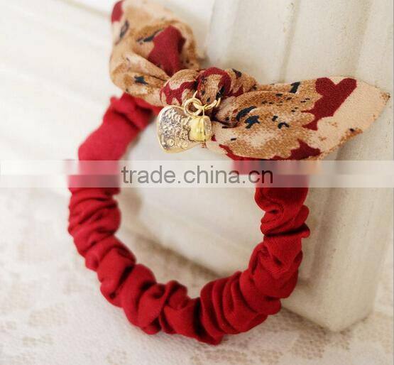 High quality elastic hair band with metal free