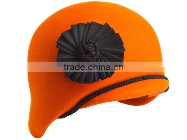 2017 new product charming red wool felt child blower top hat blank bodies on sale made in china