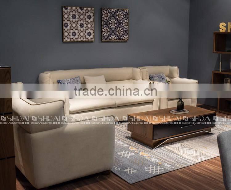 Beautiful Beige Color Modern Sofa Sectionals G1120