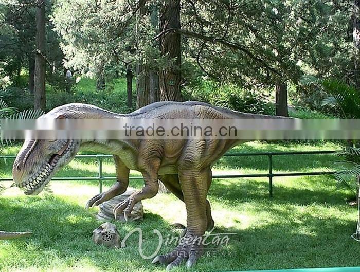 resin animal sculpture garden life size dinosaur statues for sale