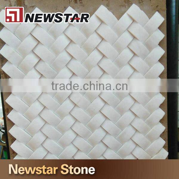 Chinese irregular marble mosaic tile