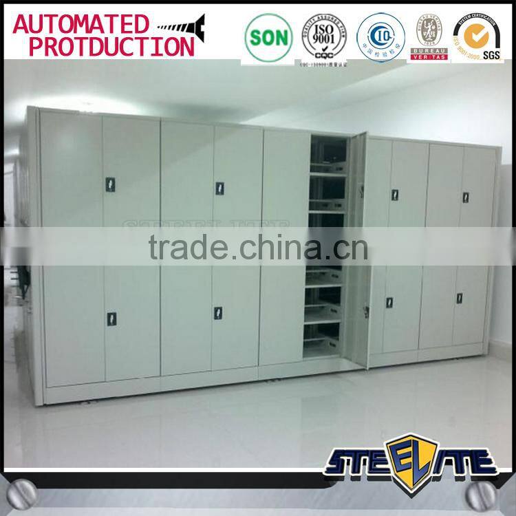 Luoyang steelite modern office furniture powder coated mass mobile shelves metal shelf