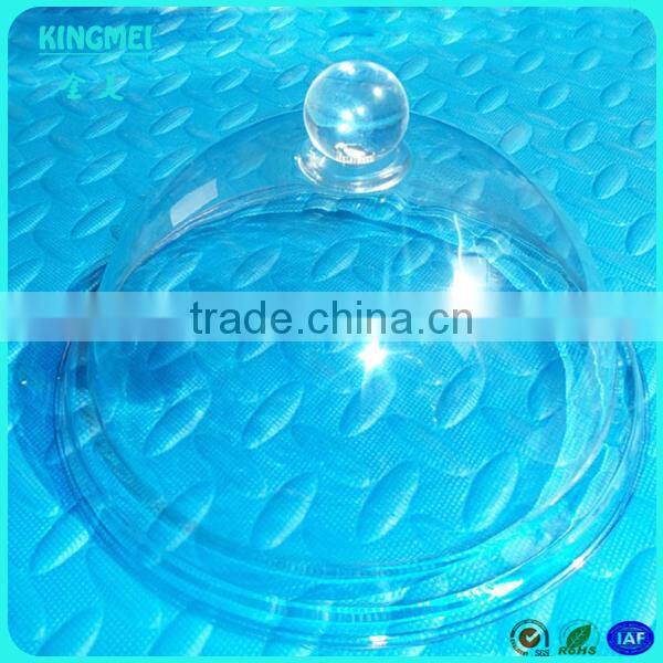 New arrival custom colored acrylic food dome cover,perspex dome cover any sizes