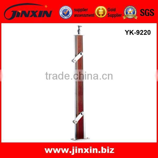 Jinxin Hardware- Stainless Steel Square Glass Staircase Railing(YK-9220)