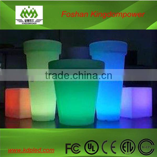 New product beautiful led decorative flowerpot